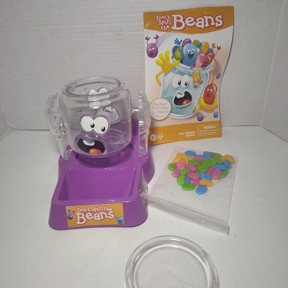Hasbro Gaming Don't Spill The Beans Game | Balancing Board Game 100% Complete - Picture 7 of 8